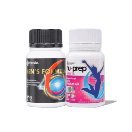 Set Laki Bini (Men's Formula X + NuPrep Wanita)